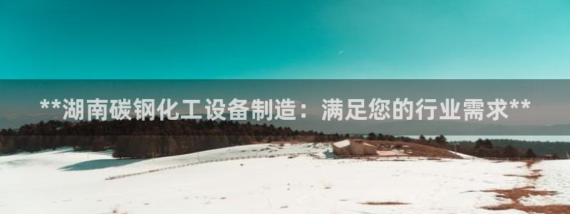 天辰平台用户登录不了怎么办：**湖南碳钢化工设备制造：满足您